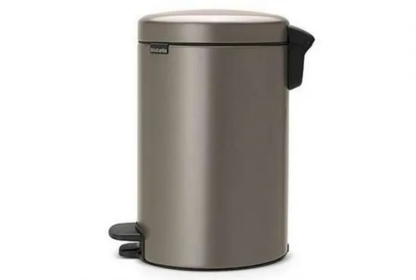 Brabantia newicon 12 litre platinum pedal bin