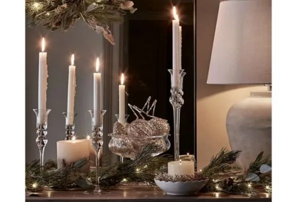 Large elegant candle holder, 36cm - image 3