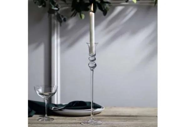 Large elegant candle holder, 36cm