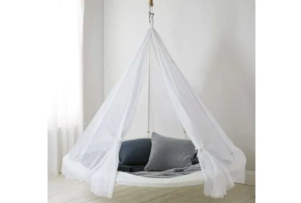 Tiipii hanging hammock, white
