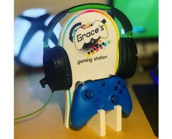 Personalised Gaming Station, Colourful