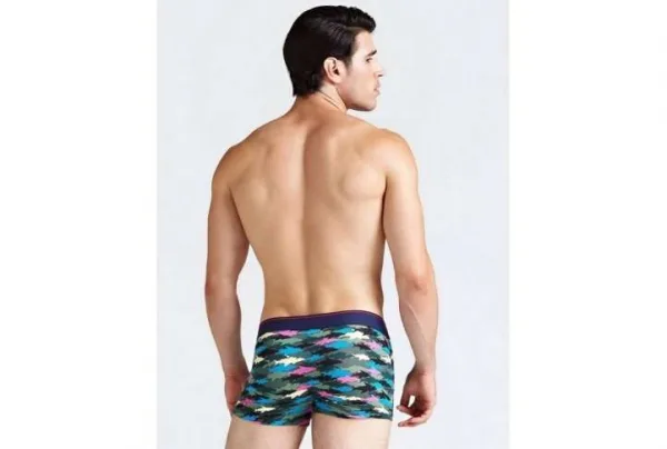 Guess boxers with pattern print, black multi