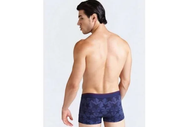 Guess boxers with pattern print, blue