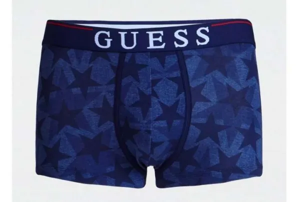 Guess boxers with pattern print, blue
