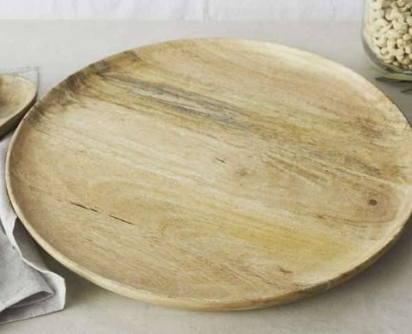 Large Mango Wood Serving Platter
