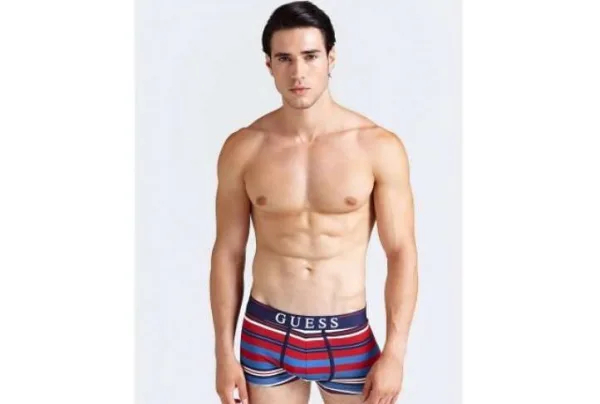 Guess boxers with pattern print, red multi