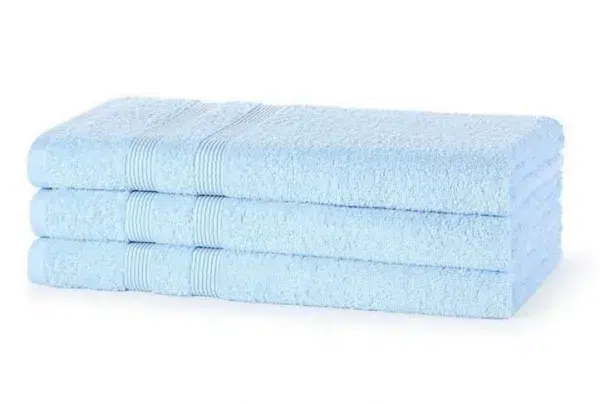 Gsm royal egyptian bath towel, blue