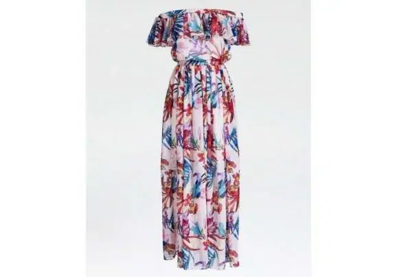 Guess floral print beach dress