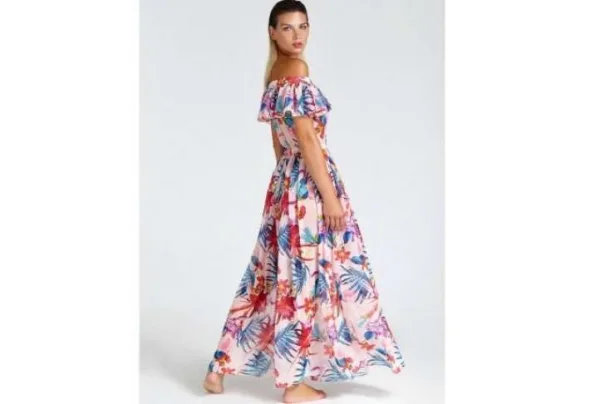 Guess floral print beach dress