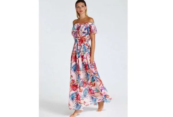 Guess floral print beach dress