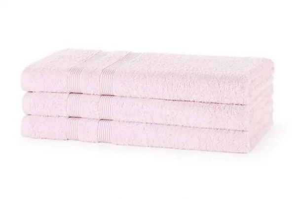 Gsm royal egyptian bath towel, pink