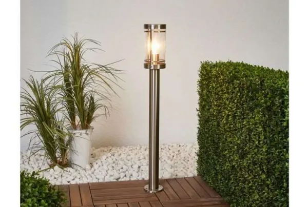 Path bollard light djori, stainless steel