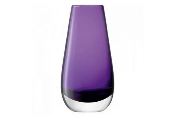 Violet 14cm high bud vase