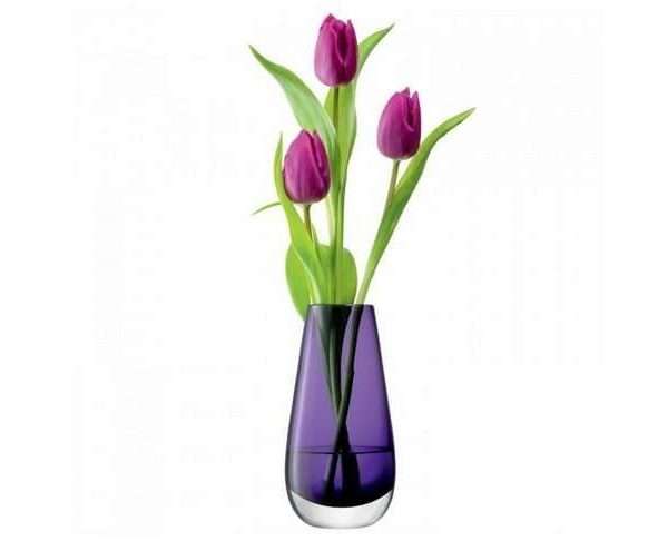 Violet 14cm High Bud Vase