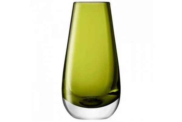Olive 14cm high bud vase