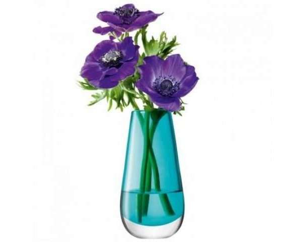 Alternative view of Peacock 14cm High Bud Vase