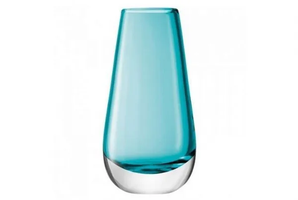 Peacock 14cm high bud vase