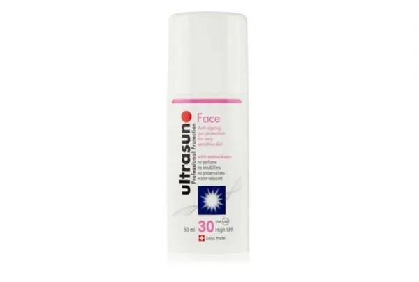 Ultrasun anti-ageing sun cream for sensitive skin spf30 50ml