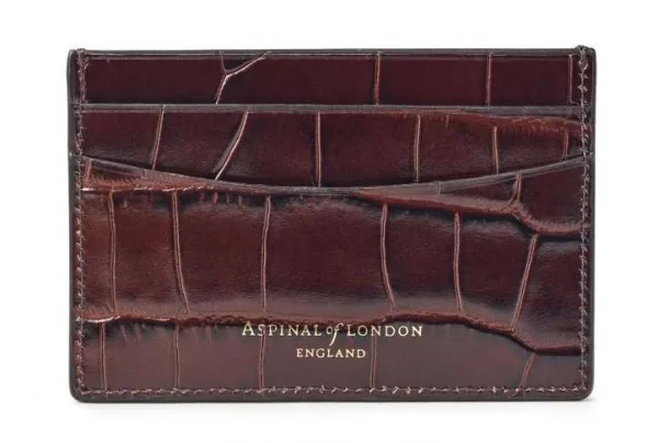 Slimline credit card holder, amazon croc - image 3