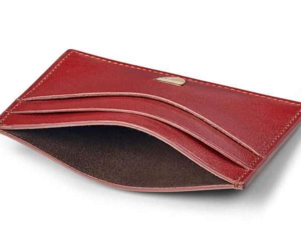 Slimline Credit Card Holder, Cognac