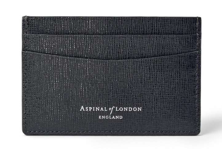 Slimline credit card holder, black saffiano Slimline credit card holder, black saffiano - image 3