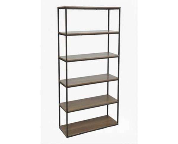 Industrial Timer and Metal Wide Shelving Unit