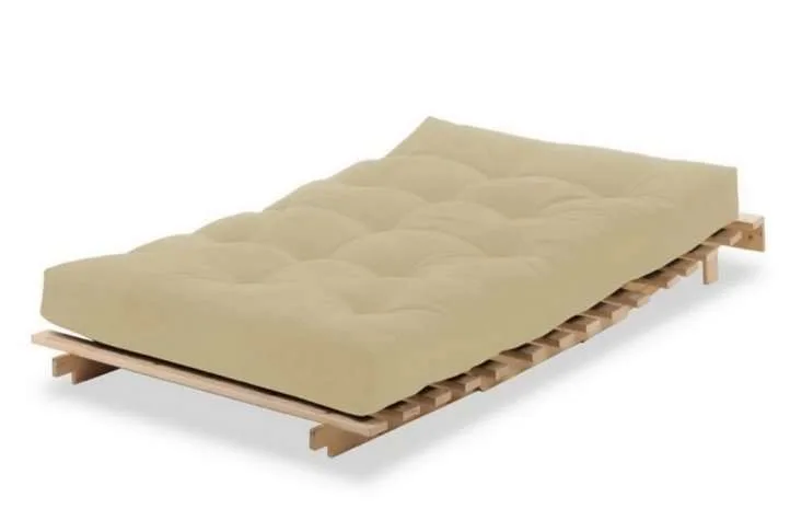 Wood futon set discount