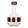 Tank Whisky Decanter With Copper Stripe