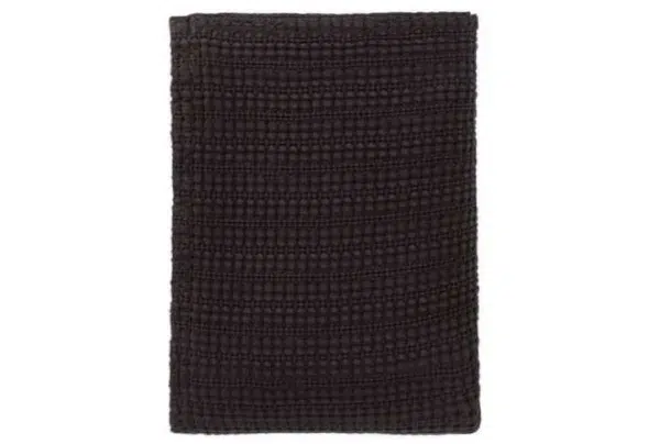 Anadia bedspread in charcoal, various sizes