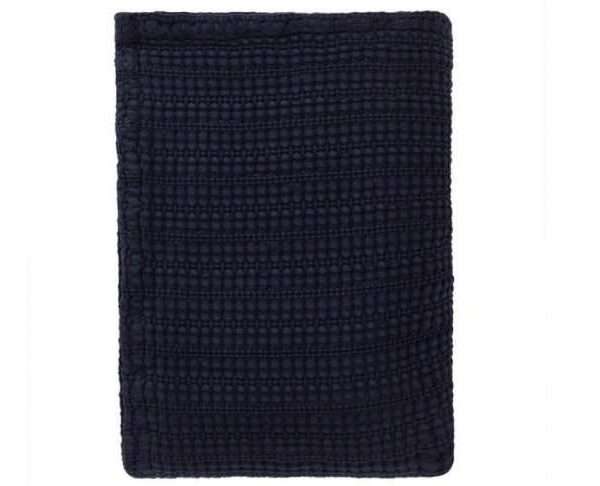 Anadia Bedspread in Dark Blue, Various Sizes