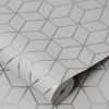 Prism White Wallpaper, 10 Metres Long