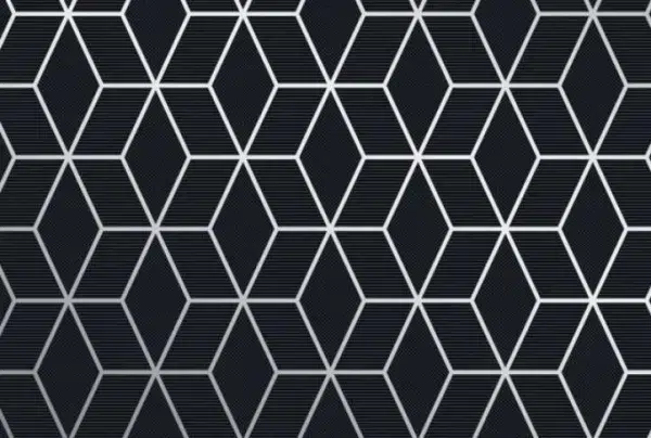 Prism grey wallpaper, 10 metres long
