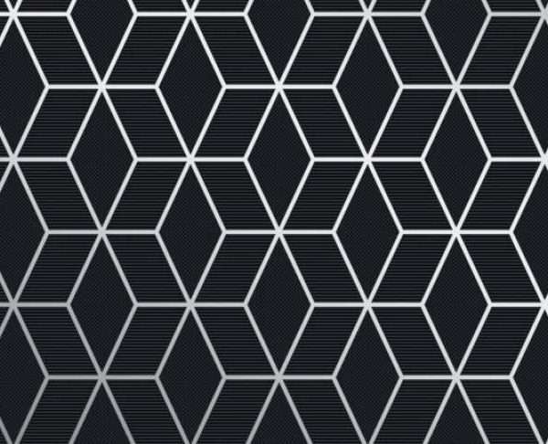Alternative view of Prism Grey Wallpaper, 10 Metres Long