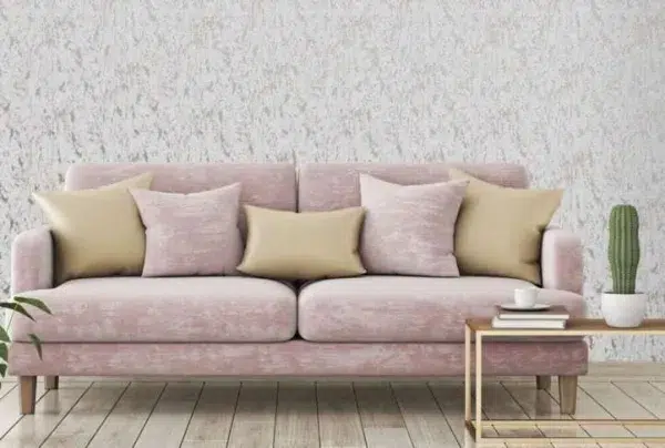 Milan rose gold wallpaper, 10 metres long