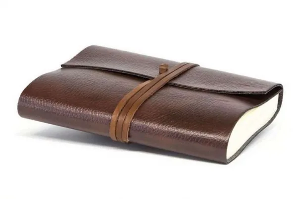 Tivoli large 125 page italian leather journal 12 x 17cm