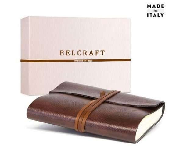 Tivoli Large 125 Page Italian Leather Journal 23 x 30cm