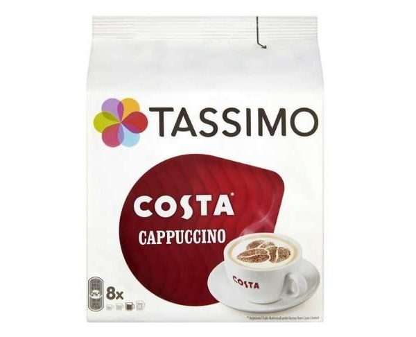 TASSIMO Costa Cappuccino coffee, 40 Servings
