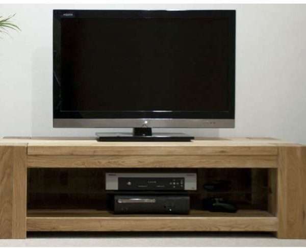 Homestyle GB Trend Solid Oak Plasma 120cm TV Unit