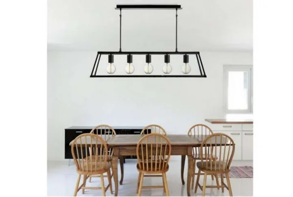 Voyager 5-light kitchen island pendant lamp