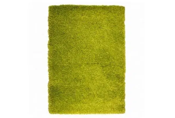 Fern green shaggy rug, vancouver, various sizes