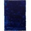 Shimmer Thick Pile Shaggy Rug, Indigo