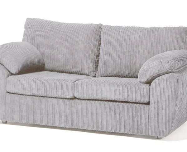 Alternative view of 2 Seater Keswick Sofabed Fabric With Large Arms, Silver
