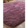 Boston Shag Pile Rug, Various Sizes, Mauve