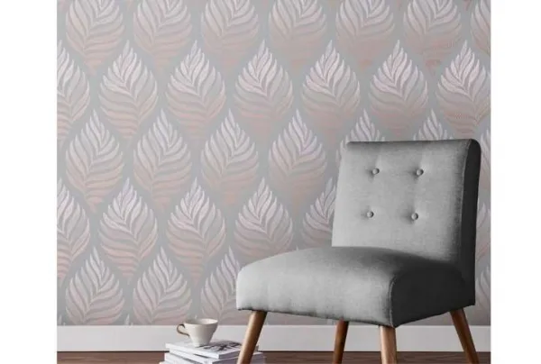 Botanica blush easy to apply wallpaper