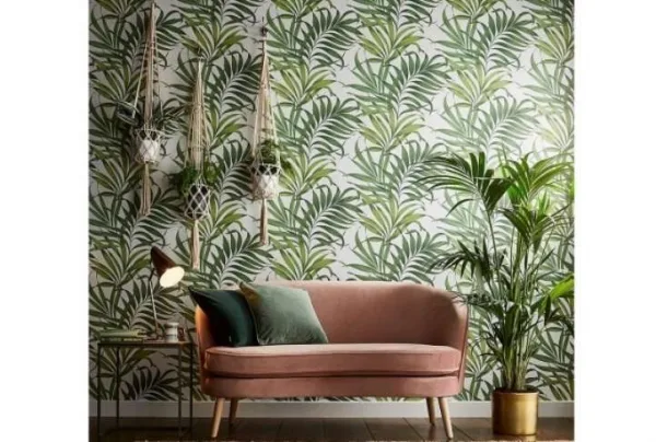 Yasuni lush green easy to apply wallpaper