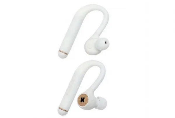Bgem bluetooth in-ear headphones, white