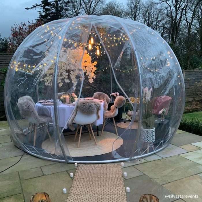 Astreea outdoor igloo 360 dome, extra large