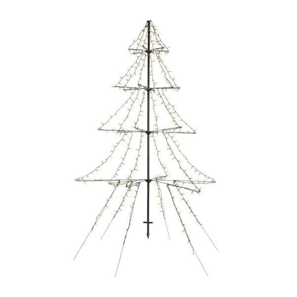 Cool White Outdoor LED Tree Tower, 135cm