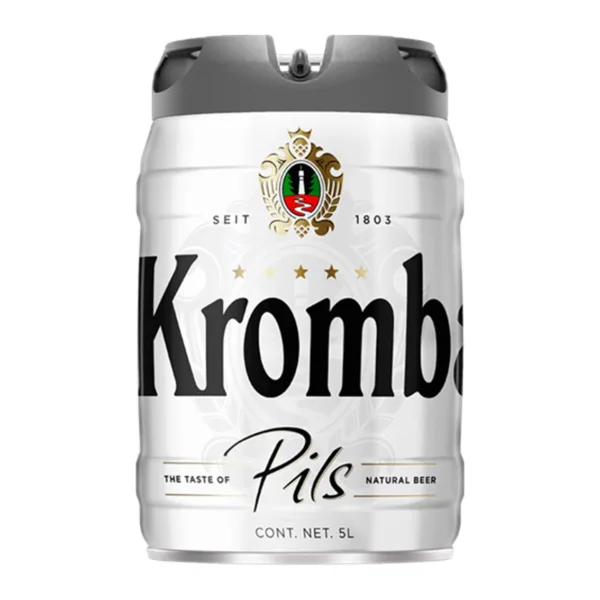 Krombacher pils draft keg, 5l