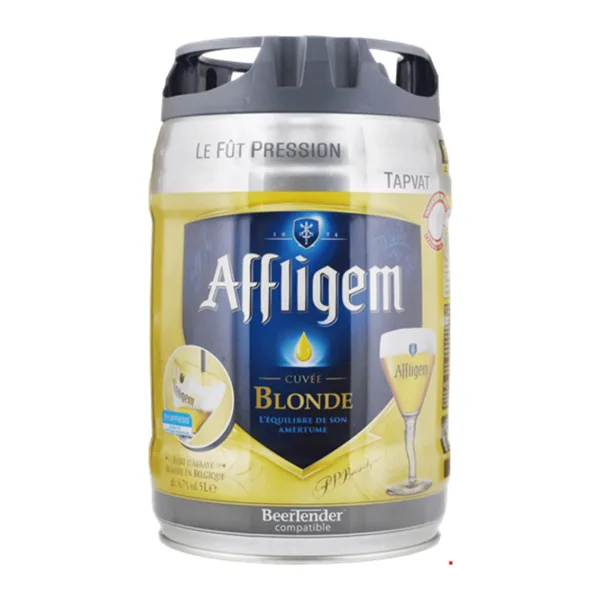 Affligem blond draft keg, 5l